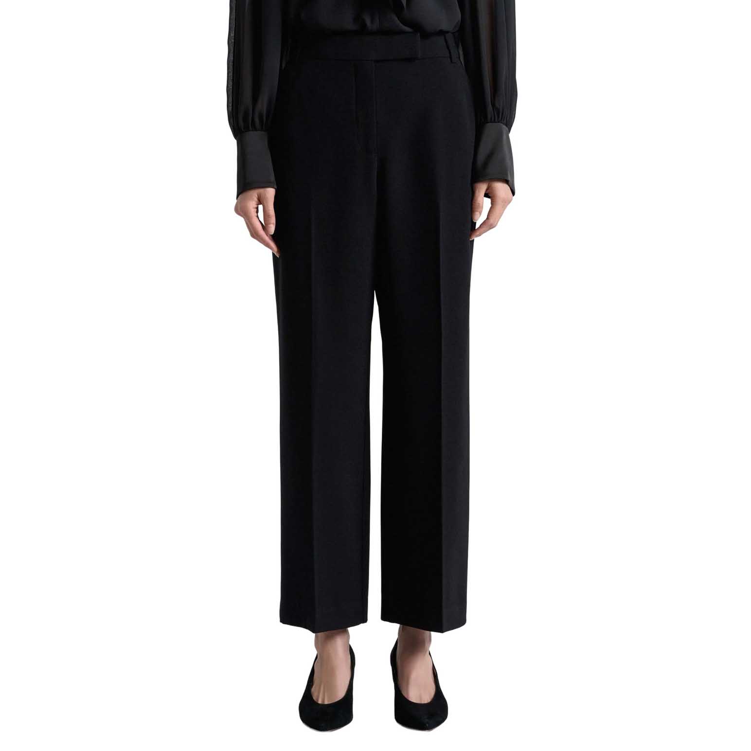 Cue Crepe Straight Leg Pant